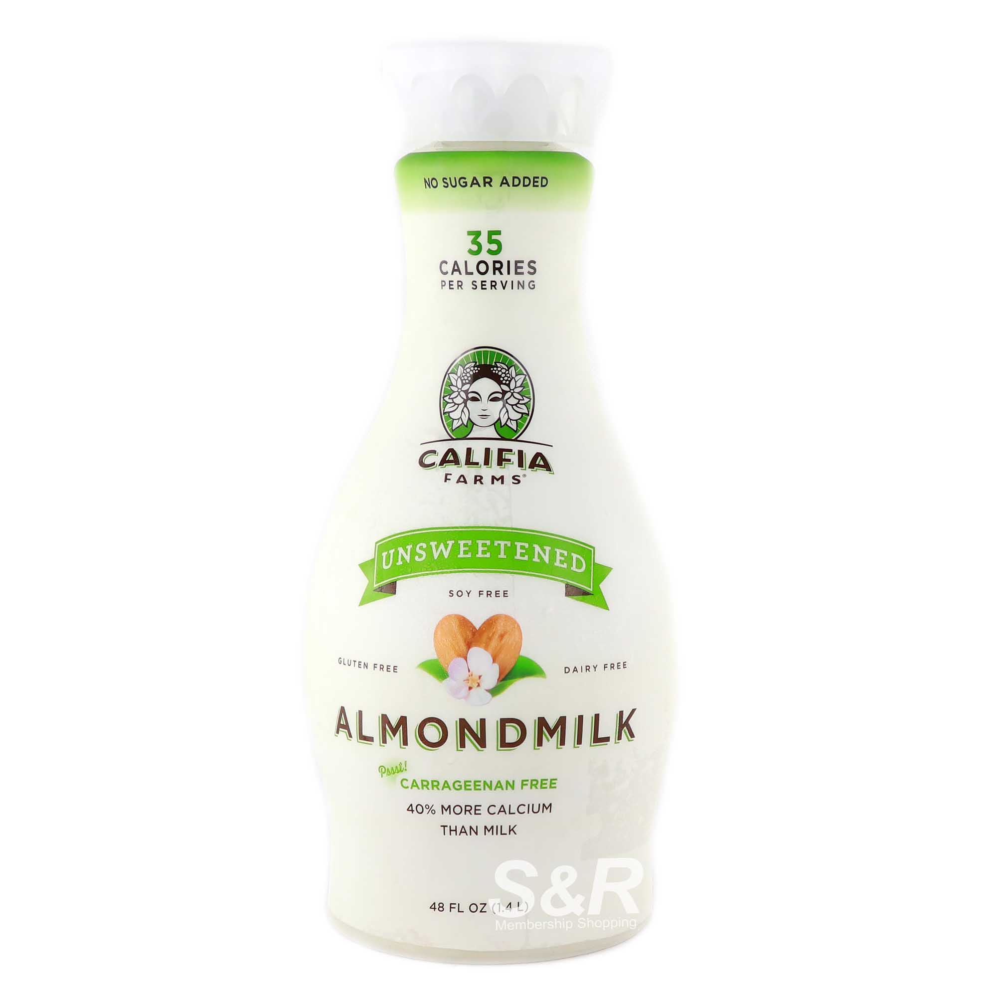 Califia Farms Unsweetened Almond Milk 1.4L